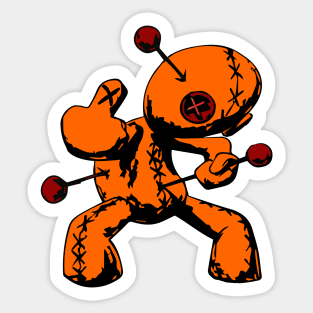 voodoo cartoon Sticker